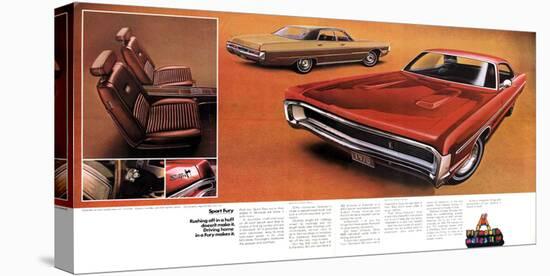 1970 Plymouth Sport Fury-null-Stretched Canvas