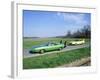 1970 Plymouth Superbird with 1968 Dodge Daytona-null-Framed Photographic Print