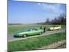 1970 Plymouth Superbird with 1968 Dodge Daytona-null-Mounted Photographic Print