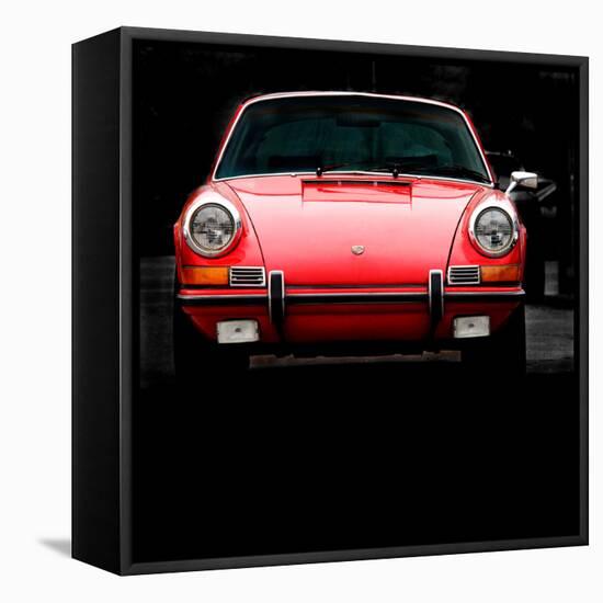 1970 Porsche 911 Targa-Clive Branson-Framed Stretched Canvas