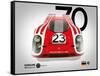 1970 Porsche 917 Kurzheck 4.5L-NaxArt-Framed Stretched Canvas