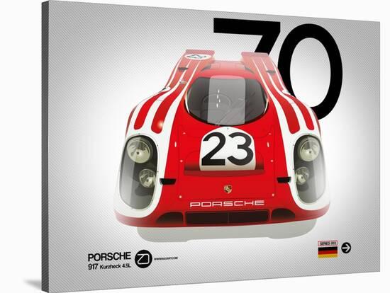 1970 Porsche 917 Kurzheck 4.5L-NaxArt-Stretched Canvas