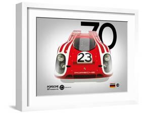 1970 Porsche 917 Kurzheck 4.5L-NaxArt-Framed Art Print