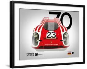 1970 Porsche 917 Kurzheck 4.5L-NaxArt-Framed Art Print