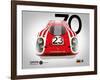 1970 Porsche 917 Kurzheck 4.5L-NaxArt-Framed Art Print