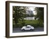 1970's Porsche 911, Riverside Park, Frankfurt-Am-Main, Hessen, Germany-Walter Bibikow-Framed Photographic Print