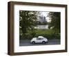 1970's Porsche 911, Riverside Park, Frankfurt-Am-Main, Hessen, Germany-Walter Bibikow-Framed Photographic Print