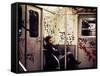 1970s America, Graffiti on a Subway Car, New York City, New York, 1972-null-Framed Stretched Canvas