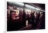 1970s America, Graffiti on a Subway Car on the Lexington Avenue Line. New York City, New York, 1972-null-Framed Photo