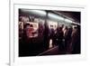 1970s America, Graffiti on a Subway Car on the Lexington Avenue Line. New York City, New York, 1972-null-Framed Photo