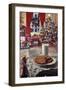 1970s CHRISTMAS INDOOR LIVING ROOM WITH TREE TOYS PRESENTS AND COOKIES AND MILK SNACK FOR SANTA...-Panoramic Images-Framed Photographic Print