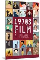 1970s Film Alphabet - A to Z-Stephen Wildish-Mounted Giclee Print