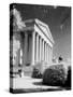 1970s Infrared Photograph Front of Supreme Court Building Washington DC-null-Stretched Canvas