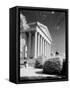 1970s Infrared Photograph Front of Supreme Court Building Washington DC-null-Framed Stretched Canvas