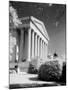 1970s Infrared Photograph Front of Supreme Court Building Washington DC-null-Mounted Photographic Print