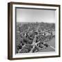 1970s SKYLINE ART MUSEUM AND CITY HALL PHILADELPHIA PA USA-Panoramic Images-Framed Photographic Print