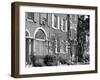 1970s Street Scene Residential Townhouses in Urban Inner City Philadelphia,, PA-null-Framed Photographic Print