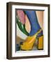 1970s UK Platform Shoes Catalogue/Brochure Plate-null-Framed Giclee Print