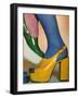 1970s UK Platform Shoes Catalogue/Brochure Plate-null-Framed Giclee Print