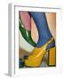 1970s UK Platform Shoes Catalogue/Brochure Plate-null-Framed Giclee Print