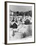 1970s Winter Scenic of Waits River Junction Vermont-null-Framed Photographic Print