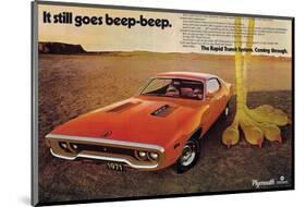 1971 Chrysler Plymouth 383-null-Mounted Art Print