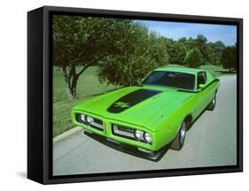 1971 Dodge Charger R - T 440 Magnum-null-Framed Stretched Canvas