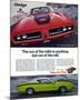1971 Dogde Charger Super Bee-null-Mounted Premium Giclee Print