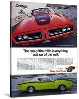 1971 Dogde Charger Super Bee-null-Stretched Canvas