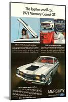 1971 Mercury-Better Small Car-null-Mounted Art Print