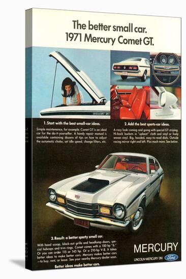 1971 Mercury-Better Small Car-null-Stretched Canvas