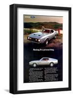 1971 Mustang - Personal Thing-null-Framed Art Print