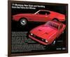 1971 Mustang - Trans-Am Winner-null-Framed Art Print