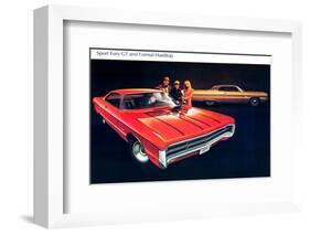 1971 Plymouth Fury GT &Hardtop-null-Framed Art Print