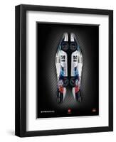 1971 Porsche 917 Martini Rossi II-NaxArt-Framed Art Print