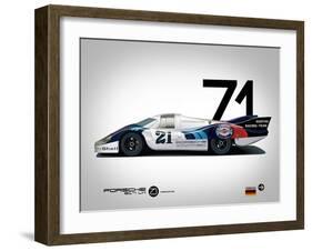 1971 Porsche 917 Martini Rossi-NaxArt-Framed Art Print