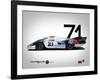 1971 Porsche 917 Martini Rossi-NaxArt-Framed Art Print