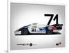 1971 Porsche 917 Martini Rossi-NaxArt-Framed Art Print