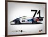 1971 Porsche 917 Martini Rossi-NaxArt-Framed Art Print