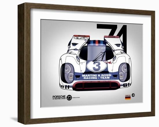 1971 Porsche 917-NaxArt-Framed Art Print