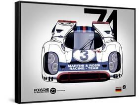 1971 Porsche 917-NaxArt-Framed Stretched Canvas