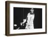 1971 Wimbledon: South African Tennis Player Ray Moore in Action-Alfred Eisenstaedt-Framed Premium Photographic Print