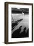 1971 Wimbledon: Tennis Player in Ready Position-Alfred Eisenstaedt-Framed Photographic Print