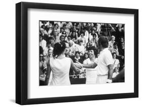 1971 Wimbledon-Alfred Eisenstaedt-Framed Photographic Print