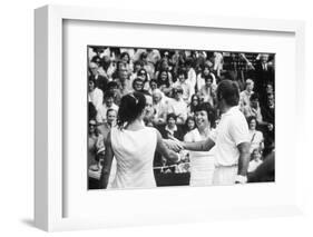 1971 Wimbledon-Alfred Eisenstaedt-Framed Photographic Print