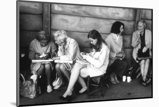 1971 Wimbledon-Alfred Eisenstaedt-Mounted Photographic Print