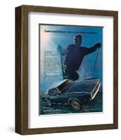 1972 Control & Balance Mustang-null-Framed Art Print