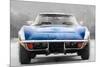 1972 Corvette Front End Watercolor-NaxArt-Mounted Premium Giclee Print