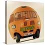 1972 Mini Outspan Orange-null-Stretched Canvas