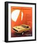 1972 Mustang Make It Beautiful-null-Framed Art Print